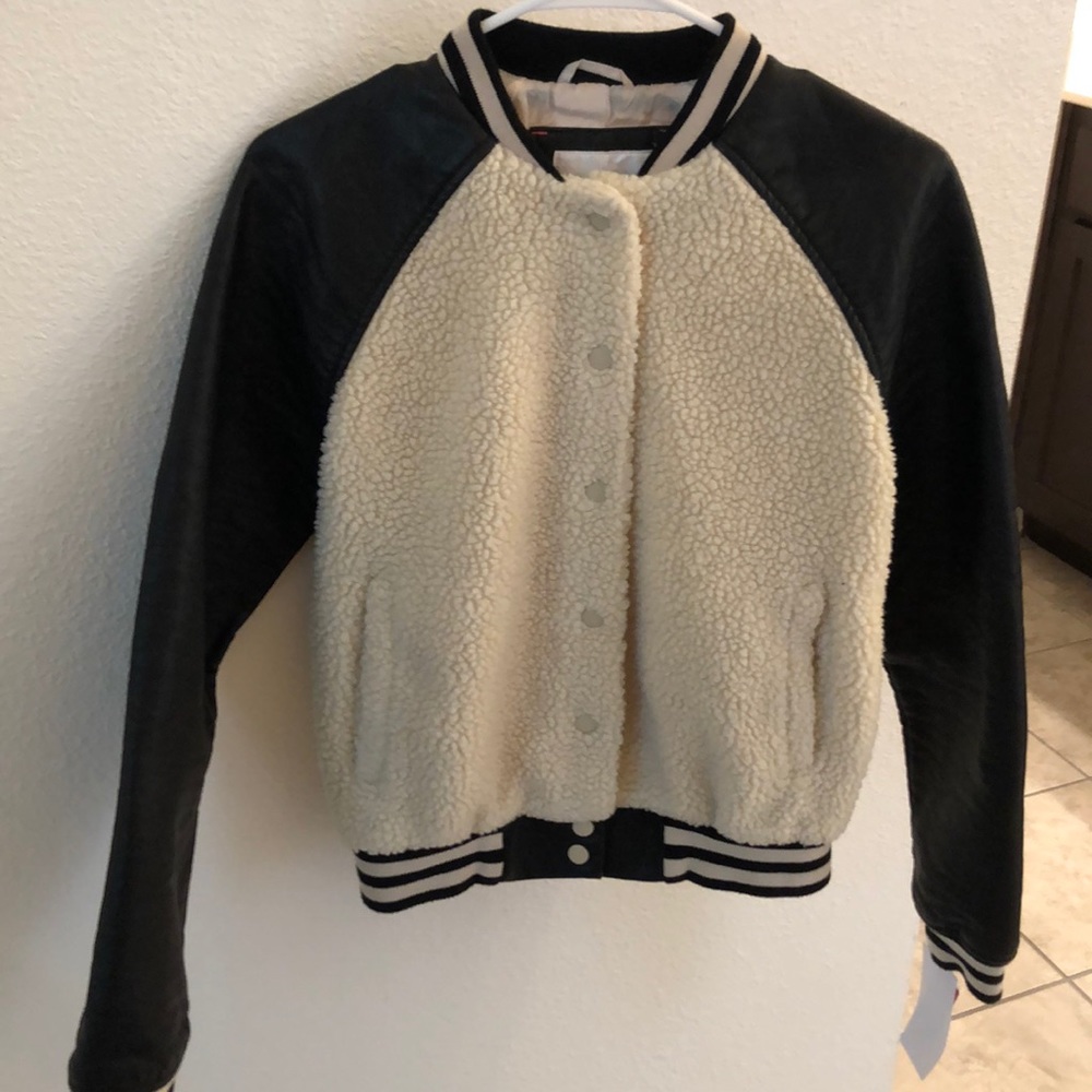 Cute varsity jacket